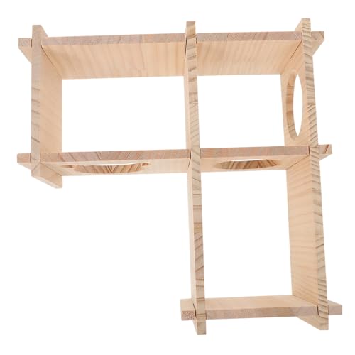 Yardwe 1Stk Hamsterhaus nagerhaus kleintierhaus Hamster Behausung Hamster Unterkunft Hamster BAU Hängematte Hamster-Schlafnest Chinchilla-Nest aus Holz Hamsterschlafnest hölzern Yardwe 1Stk Hamsterhaus nagerhaus kleintierhaus Hamster Behausung Hamster Unterkunft Hamster BAU Hängematte Hamster-Schlafnest Chinchilla-Nest aus Holz Hamsterschlafnest hölzern von Yardwe