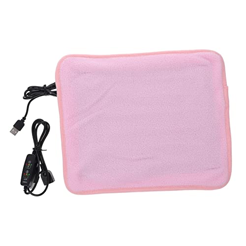 Yardwe 1Stk Heizkissen für Haustiere leichtes Heizkissen Reptilien-Wärmelampe Nest Ratte pet Heating pad Reptilien heizmatte Schildkröten-Heizkissen wärmende Wintermatte Polyester Rosa von Yardwe