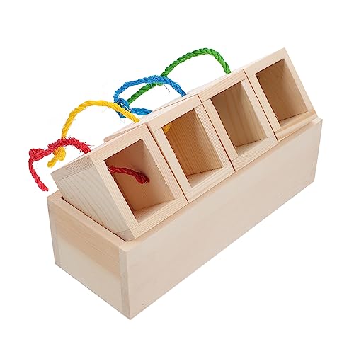 Yardwe 1Stk Papagei Spielzeug Papageien-Aktivitätsspielzeug Haustier vogelfutterspender vogelfutterhäuschen pädagogisches Spielzeug für Vögel Lernspielzeug zum Füttern von Papageien Yardwe 1Stk Papagei Spielzeug Papageien-Aktivitätsspielzeug Haustier vogelfutterspender vogelfutterhäuschen pädagogisches Spielzeug für Vögel Lernspielzeug zum Füttern von Papageien von Yardwe