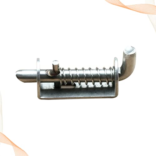 Yardwe 1Stück Federbolzen für Haustierkäfige Verdickte Sicherheitstürverriegelung zu Installieren und Wartungsfreundlich Design aus Hochwertigem Yardwe 1Stück Federbolzen für Haustierkäfige Verdickte Sicherheitstürverriegelung zu Installieren und Wartungsfreundlich Design aus Hochwertigem von Yardwe