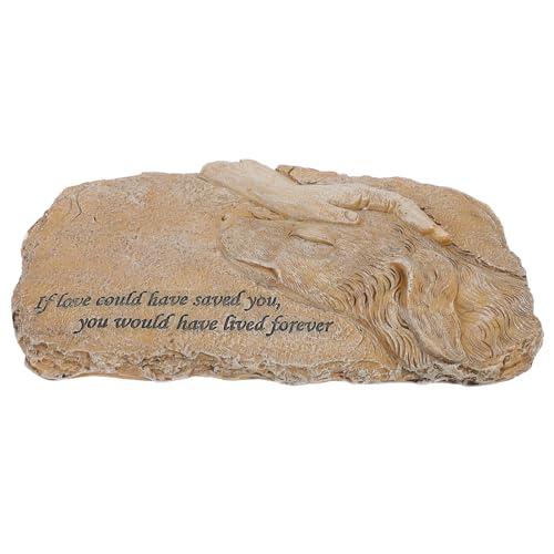 Yardwe 1Stück Gedenkstein für Haustiere wasserdichte Harz Grabstatue für Tiergedenken für Garten oder Liebevolle Erinnerung an Verstorbene Haustiere Individuell Yardwe 1Stück Gedenkstein für Haustiere wasserdichte Harz Grabstatue für Tiergedenken für Garten oder Liebevolle Erinnerung an Verstorbene Haustiere Individuell von Yardwe