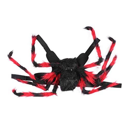 Yardwe 1Stück Kostüm Für Haustiere Spider Design Leichter Und Langlebiger Geschirr Für Halloween Feiern Und Kostümpartys Niedliche Und Auffällige Verkleidung Für Ihren von Yardwe