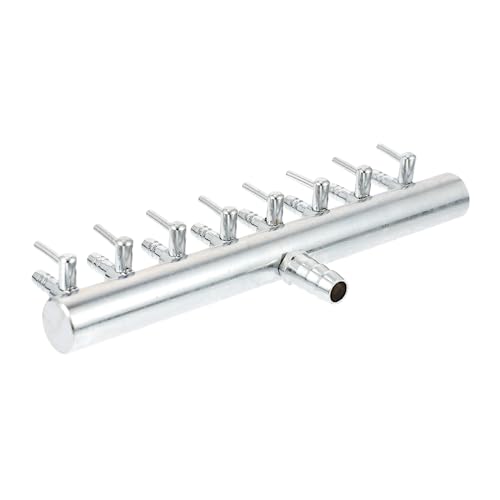 Yardwe Aquarium Zubehör 10 Weg Luftverteiler Luftpumpe Ventil Verteiler Einstellbare Luft von Yardwe