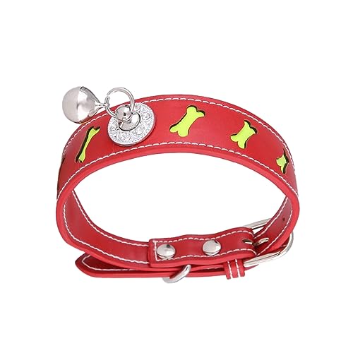 Yardwe 1stück Knochenförmiges Haustierhalsband Verstellbares Pu- Mit Reflektor Und Glocke Für Hunde Und Rot Bequemes Langlebiges Für Haustiere Für Und Stil Yardwe 1stück Knochenförmiges Haustierhalsband Verstellbares Pu- Mit Reflektor Und Glocke Für Hunde Und Rot Bequemes Langlebiges Für Haustiere Für Und Stil von Yardwe