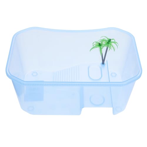 Yardwe und Schildkrötengehäuse Mini-pflanzkasten für Schildkröten Reptilienhaltungsbox – Fluchttiefe und Einfache Reinigung Yardwe und Schildkrötengehäuse Mini-pflanzkasten für Schildkröten Reptilienhaltungsbox – Fluchttiefe und Einfache Reinigung von Yardwe