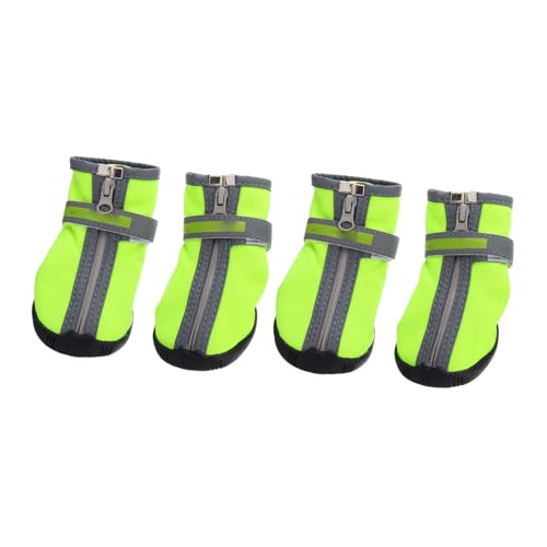 Yardwe 2 Paare wasserdichte Hundeschuhe Set rutschfeste Pfotenschutz Schuhe für Hunde für Winter und Outdoor Aktivitäten Bequem und Langlebig für Kleine und Große Hunde Geeignet Yardwe 2 Paare wasserdichte Hundeschuhe Set rutschfeste Pfotenschutz Schuhe für Hunde für Winter und Outdoor Aktivitäten Bequem und Langlebig für Kleine und Große Hunde Geeignet von Yardwe
