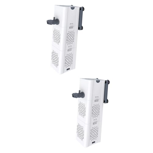 Yardwe 2 STK Filter für Fischbecken W staunsauger Oxygen Pump for Fish Tank faßpumpe Pond Filter Pump Filter für Aquarien Sieb Aquarienfilter Aquariumfilter eingebaut Filterpumpe Plastik Yardwe 2 STK Filter für Fischbecken W staunsauger Oxygen Pump for Fish Tank faßpumpe Pond Filter Pump Filter für Aquarien Sieb Aquarienfilter Aquariumfilter eingebaut Filterpumpe Plastik von Yardwe
