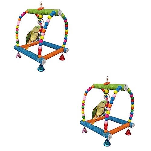 Yardwe 2 Stücke Papagei Schaukel Spielzeug Leiter Und Zubehör Papagei Vogel Spielzeug Für Übung Yardwe 2 Stücke Papagei Schaukel Spielzeug Leiter Und Zubehör Papagei Vogel Spielzeug Für Übung von Yardwe