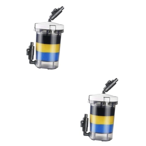 Yardwe 2 STK Filter Für Aquarien Filter Für Fischbecken Teichfilterpumpe Filter Für Fischaquarien Aquarium Externer Kanisterfilter Fischglas Sieb Tauchpumpe Auf Rädern Yardwe 2 STK Filter Für Aquarien Filter Für Fischbecken Teichfilterpumpe Filter Für Fischaquarien Aquarium Externer Kanisterfilter Fischglas Sieb Tauchpumpe Auf Rädern von Yardwe