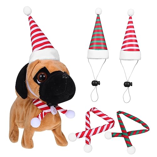 Yardwe 2 Sätze Haustierkleidung Haustierbedarf Hundemütze Hunde-Dinosaurier-Kostüm Einstreu für Hamster Weihnachtszubehör für Haustiere Weihnachtshamstermützen Schals für Haustiere Stoff Yardwe 2 Sätze Haustierkleidung Haustierbedarf Hundemütze Hunde-Dinosaurier-Kostüm Einstreu für Hamster Weihnachtszubehör für Haustiere Weihnachtshamstermützen Schals für Haustiere Stoff von Yardwe