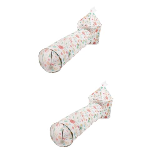 Yardwe 2 Sets Katze Spielzeug Set Spaß Haustier Zelt Katze Tunnel Spielzeug Sicher Entspannende Katze Spielzeug von Yardwe