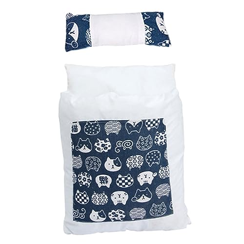Yardwe 2 Sets Haustierbett Für Hunde Und Katzen Waschbare Katzendecken Schlafgelegenheit Für Katzen Im Innenbereich Japanisches Design Bequemes Nest Yardwe 2 Sets Haustierbett Für Hunde Und Katzen Waschbare Katzendecken Schlafgelegenheit Für Katzen Im Innenbereich Japanisches Design Bequemes Nest von Yardwe