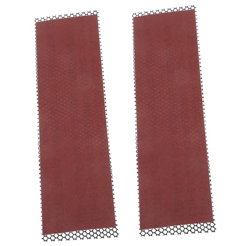 Yardwe Laufrad-zubehör Hamster-laufradmatte Mit Schleifstreifen Krallenschneidepad 2 Sets von Yardwe