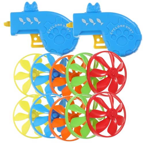Yardwe 2 Sets Fliegendes Katzenspielzeug Interaktives Katzenspielzeug Kätzchen Indoor Katzenspielspielzeug Katzenspurenspielzeug Hubschrauber Katzenspielzeug Kätzchenspielzeug Bälle von Yardwe
