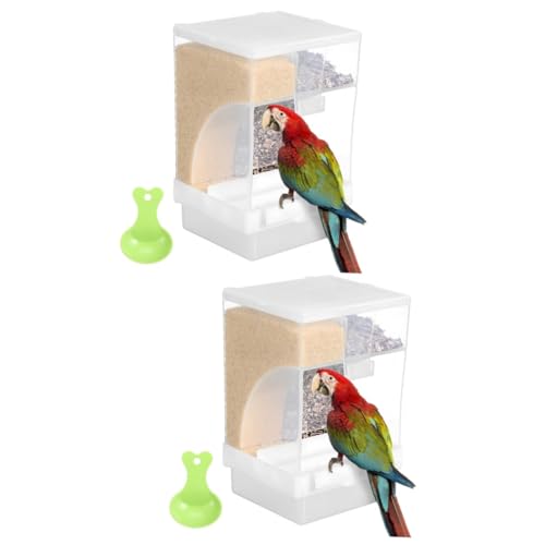 Yardwe 2 Sets Papageien Vogelfutterspender Löffel Vogelfutterautomat Automatischer Vogelfutterspender Für Käfig Vogelfutterbehälter Vogelkäfig Zubehör Vögel Fütterungswerkzeug Yardwe 2 Sets Papageien Vogelfutterspender Löffel Vogelfutterautomat Automatischer Vogelfutterspender Für Käfig Vogelfutterbehälter Vogelkäfig Zubehör Vögel Fütterungswerkzeug von Yardwe