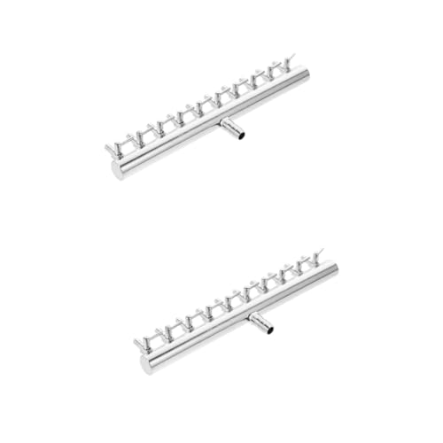 Yardwe 2 Stücke 10 8 Regelventil Für Aquarium Sauerstoffpumpe Luftpumpe Hebel Edelstahl Aquarium Zubehör von Yardwe