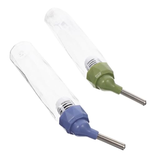 Yardwe 2stücke Wasserflasche Für Kleintiere Transparente Tränke Für Kaninchen Hamster Und Meerschweinchen Automatischer Wasserspender Auslaufsicher Yardwe 2stücke Wasserflasche Für Kleintiere Transparente Tränke Für Kaninchen Hamster Und Meerschweinchen Automatischer Wasserspender Auslaufsicher von Yardwe
