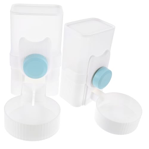 Yardwe 2stücke Hängender Futternapf Und Wasserspender Für Haustiere Automatischer Futter Und Wasserspender Für Katzen Und Hunde Stabil Und Platzsparend Für Käfige Und Zuhause von Yardwe