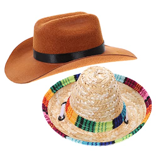 Yardwe 2 Stück Cowboyhut Haustierschmuck Weicher Strohhut Für Hunde Rosa Partyhut Für Katzen Hundehut Cowboyhut Für Cowboyhut Hundehüte Für Kleine Hunde Katzenhut Lustige Hüte Yardwe 2 Stück Cowboyhut Haustierschmuck Weicher Strohhut Für Hunde Rosa Partyhut Für Katzen Hundehut Cowboyhut Für Cowboyhut Hundehüte Für Kleine Hunde Katzenhut Lustige Hüte von Yardwe