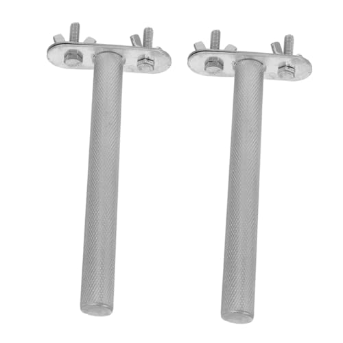 Yardwe 2 Stück Edelstahl Vogelstange mit Rauer Oberfläche Langlebige Sitzstange für Kleine Vögel Nage und Krallenpflege Einfache Montage Geeignet für Sittiche Nymphensittiche Yardwe 2 Stück Edelstahl Vogelstange mit Rauer Oberfläche Langlebige Sitzstange für Kleine Vögel Nage und Krallenpflege Einfache Montage Geeignet für Sittiche Nymphensittiche von Yardwe