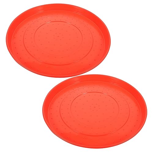 Yardwe Hochwertiger Kükenfuttertrog Aus Kunststoff 2er-Pack Einfach Zu Bedienen Ohne Boden Geflügelzubehör Für Küken Gänse Yardwe Hochwertiger Kükenfuttertrog Aus Kunststoff 2er-Pack Einfach Zu Bedienen Ohne Boden Geflügelzubehör Für Küken Gänse von Yardwe