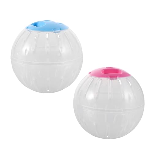 Yardwe 2 Stück Hamster Laufball Transparent Interaktives Nager für Kleintiere Bietet Bewegungsfreiheit und Spaß für Hamster und Meerschweinchen Einfache und Beobachtungsfenster Yardwe 2 Stück Hamster Laufball Transparent Interaktives Nager für Kleintiere Bietet Bewegungsfreiheit und Spaß für Hamster und Meerschweinchen Einfache und Beobachtungsfenster von Yardwe