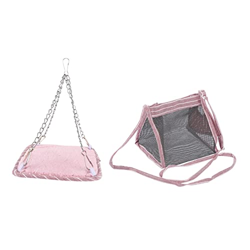 Yardwe 2stücke Hamstertragetasche Für Kleintiere Mit Hängematte Atmungsaktiv Für Hamster Igel Chinchillas Reisen Und Ausflüge Bequemer Transport Für Kleine Haustiere Yardwe 2stücke Hamstertragetasche Für Kleintiere Mit Hängematte Atmungsaktiv Für Hamster Igel Chinchillas Reisen Und Ausflüge Bequemer Transport Für Kleine Haustiere von Yardwe