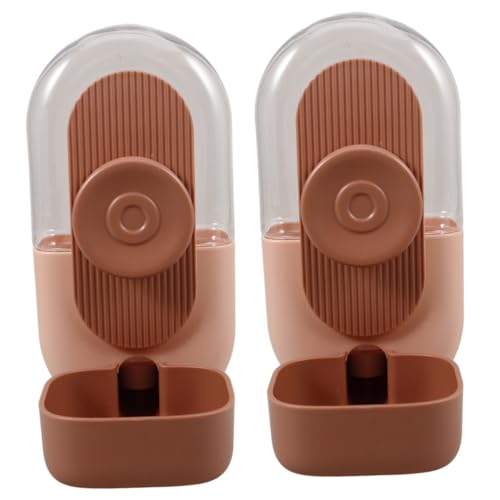 Yardwe 2stücke Hängender Wasserspender Für Haustiere Automatische Trinkflasche Für Hunde Und Katzen Auslaufsicher Leicht Zu Installieren Für Käfige Und Reisen - Für Ständige von Yardwe