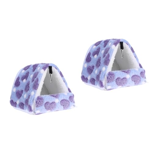Yardwe 2 Stücke Nette Tier Bett Haustier Bett Für Hamster Komfortable 21x20cm Reise-freundliche Yardwe 2 Stücke Nette Tier Bett Haustier Bett Für Hamster Komfortable 21x20cm Reise-freundliche von Yardwe