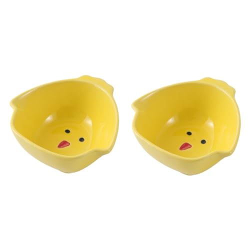 Yardwe 2 Stück Keramik futternapf mit Hühner Motiv Langlebiges Leicht zu Reinigendes Futterbecken für Kleintiere Größere Kapazität Sicheres Material als Haustier futterschale Yardwe 2 Stück Keramik futternapf mit Hühner Motiv Langlebiges Leicht zu Reinigendes Futterbecken für Kleintiere Größere Kapazität Sicheres Material als Haustier futterschale von Yardwe