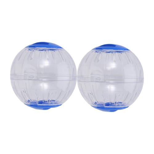 Yardwe Kunststoff Haustier Übung Zwerg Hamster Laufen Spielen Hamster Räder Silent Runner 2 Pack von Yardwe