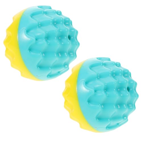 Yardwe 2 Stück Leichter Ballwerfer für Outdoor Training Teething Tennisbälle für Hunde Fördert Bindung und Bewegung von Yardwe