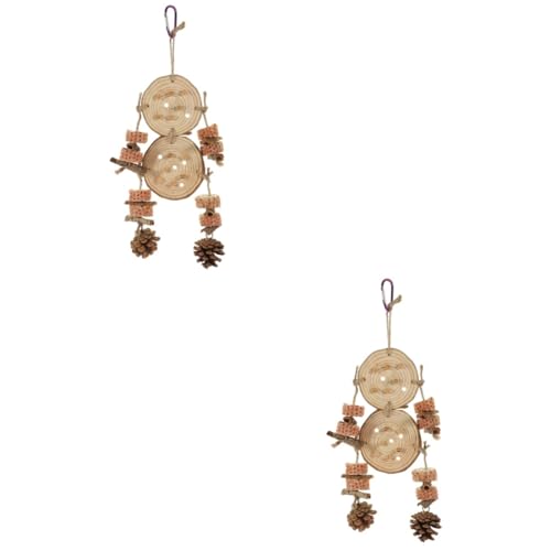 Yardwe 2 Stück Papagei Knirscht Mit Schnabel Und Kauspielzeug Vogel Kauspielzeug Vogel Hängespielzeug Sittich Balance Zug Spielzeug Vogelbiss Spielzeug Für Vögel Yardwe 2 Stück Papagei Knirscht Mit Schnabel Und Kauspielzeug Vogel Kauspielzeug Vogel Hängespielzeug Sittich Balance Zug Spielzeug Vogelbiss Spielzeug Für Vögel von Yardwe