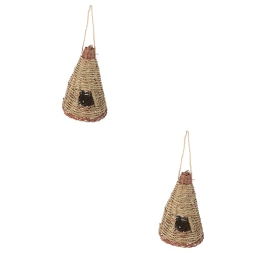 Yardwe 2stücke Winddichtes Papageienhaus Verschleißfestes Vogel-Nest Für Kleine Vögel Für Garten Und Outdoor-Dekoration Einfacher Zugang Und Pflege Geeignet Für Wellensittiche Und Yardwe 2stücke Winddichtes Papageienhaus Verschleißfestes Vogel-Nest Für Kleine Vögel Für Garten Und Outdoor-Dekoration Einfacher Zugang Und Pflege Geeignet Für Wellensittiche Und von Yardwe