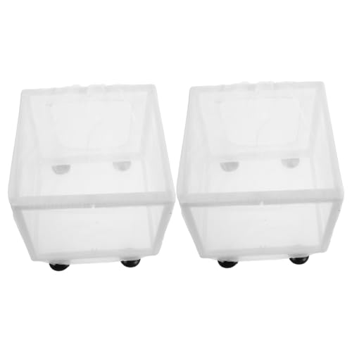 Yardwe 2 Stück Teiliges Aquarium Zuchtbox Transparentem mit Feinem Netz Schwimmende Isolationsbox für Fische und Garnelen Fördert Wasserzirkulation und Schutz von Jungfischen Passend für Yardwe 2 Stück Teiliges Aquarium Zuchtbox Transparentem mit Feinem Netz Schwimmende Isolationsbox für Fische und Garnelen Fördert Wasserzirkulation und Schutz von Jungfischen Passend für von Yardwe