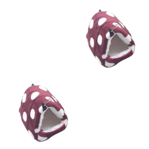 Yardwe 2stücke Winterfleece Hängematte Für Kleine Tiere Wärmeisoliertes Bett Für Hamster Chinchilla Und Meerschweinchen Xs Mit Praktischen Haken Und Komfortablem Design Yardwe 2stücke Winterfleece Hängematte Für Kleine Tiere Wärmeisoliertes Bett Für Hamster Chinchilla Und Meerschweinchen Xs Mit Praktischen Haken Und Komfortablem Design von Yardwe