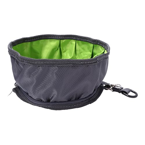 Yardwe 2 Stück Tragbarer Faltbarer Hundewassernapf und Futterschale Wasserdichtes Material mit Reißverschluss und Karabiner für Reisen Camping und Outdoor Einsatz Yardwe 2 Stück Tragbarer Faltbarer Hundewassernapf und Futterschale Wasserdichtes Material mit Reißverschluss und Karabiner für Reisen Camping und Outdoor Einsatz von Yardwe