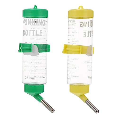 Yardwe 2stücke Automatische Trinkflasche Für Kaninchen Meerschweinchen Auslaufsichere Wasserflasche Mit Kugelventil Für Einfache Hydration Im Käfig - Langlebig Und Geruchlos Yardwe 2stücke Automatische Trinkflasche Für Kaninchen Meerschweinchen Auslaufsichere Wasserflasche Mit Kugelventil Für Einfache Hydration Im Käfig - Langlebig Und Geruchlos von Yardwe