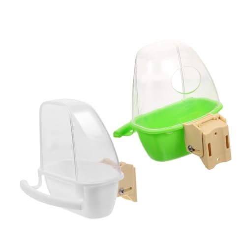 Yardwe Kleiner Vogelfutterhalter Für Den Käfig Papageienfutter-Organizer Kein Vogelfutterspender Für Den Käfig Stabiler Futternapf Für Ziervögel Yardwe Kleiner Vogelfutterhalter Für Den Käfig Papageienfutter-Organizer Kein Vogelfutterspender Für Den Käfig Stabiler Futternapf Für Ziervögel von Yardwe