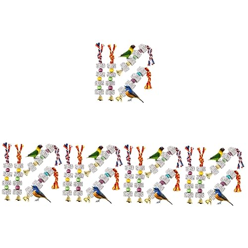 Yardwe 20 STK Backenzahn Vogel Backenzähne Großer Vogelschnabel-Schleifstein papageienspielzeug vogelspielzeug nymphensittich Spielzeuge Vogelspielzeug für Papageien Kauspielzeug kauen von Yardwe