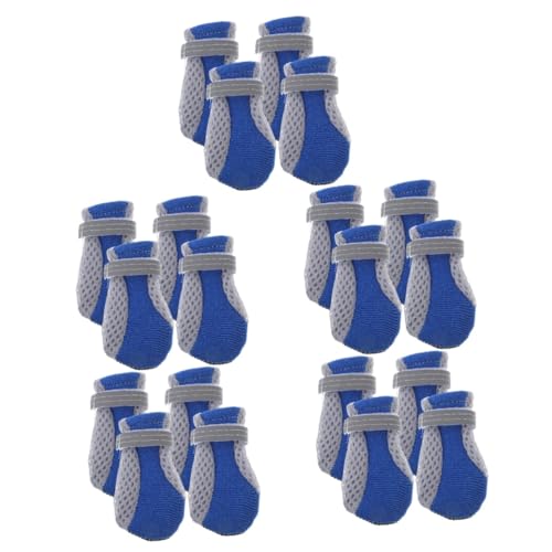 Yardwe Pfotenschutz 20 STK Mesh-Schuhe Für Welpen Haustierschuhe Katzenschuhe Hundeschuhe Schuhe Für Hund Welpenschuhe Schuhe Mit Weichen Sohlen Atmungsaktives Netz Schutz Hundestiefel Yardwe Pfotenschutz 20 STK Mesh-Schuhe Für Welpen Haustierschuhe Katzenschuhe Hundeschuhe Schuhe Für Hund Welpenschuhe Schuhe Mit Weichen Sohlen Atmungsaktives Netz Schutz Hundestiefel von Yardwe