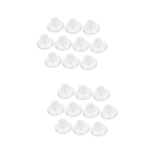 Yardwe 20 Stück Rotierende Saugnäpfe Für Aquarien Schraubenmutter Zugsauger Saugnapf Für Aquarien Schraubenmutter Saugnäpfe Aquarium Saugnäpfe Doppelseitiges Robustes Klebeband von Yardwe