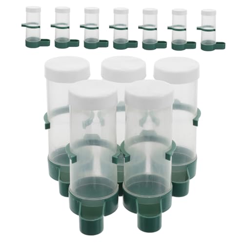 Yardwe 20 Stück Vogelfütterer Wasserspender Für Haustiervögel Automatischer Futterautomat Für Papageien Futterspender Für Nymphensittiche Papageifutter Vogelkäfig Futterhalter Plastik Yardwe 20 Stück Vogelfütterer Wasserspender Für Haustiervögel Automatischer Futterautomat Für Papageien Futterspender Für Nymphensittiche Papageifutter Vogelkäfig Futterhalter Plastik von Yardwe