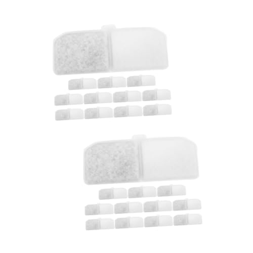 Yardwe 24 STK Wasserspender Filterwatte Filterwerkzeug für Katzenbrunnen Ersatz für Haustierbrunnen brunnenfilter wasserfilter katzenbrunnen Schwämme Sieb Hunde wasserbrunnen Filtermatte Yardwe 24 STK Wasserspender Filterwatte Filterwerkzeug für Katzenbrunnen Ersatz für Haustierbrunnen brunnenfilter wasserfilter katzenbrunnen Schwämme Sieb Hunde wasserbrunnen Filtermatte von Yardwe