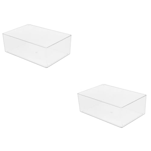 Yardwe 2stücke Käfig Sandbad Box Für Hamster Transparentes Badezimmer Für Chinchillas Und Kleine Haustiere Praktische Sandbad Lösung Für Pflege Und Hygiene von Yardwe
