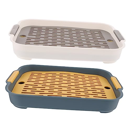 Yardwe 2Er-Box Kaninchentoilette sfter Hamster klo Hasen einstreu Meerschweinchen WC Kleintier Klo Wurf Käfig Ratte gießen Vlies Anti-Fall-Bunny-Toilette Toilette für kleine Haustiere pp Yardwe 2Er-Box Kaninchentoilette sfter Hamster klo Hasen einstreu Meerschweinchen WC Kleintier Klo Wurf Käfig Ratte gießen Vlies Anti-Fall-Bunny-Toilette Toilette für kleine Haustiere pp von Yardwe
