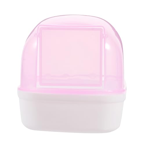 Yardwe 2stücke Durchsichtige Hamster Badewanne Hochwertige Plastik Hamsterbox Mit Abnehmbarem Design Für Hygiene Und Beobachtung Für Hamster Chinchillas Und Kleine Haustiere von Yardwe