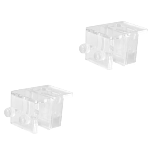 Yardwe 2 Stücke Aquarium Wasser Ändern Fisch Tank Schlauch Feste Clip Clamp Acryl Material Erforderlich 6x3 5 X4cm Wasser Yardwe 2 Stücke Aquarium Wasser Ändern Fisch Tank Schlauch Feste Clip Clamp Acryl Material Erforderlich 6x3 5 X4cm Wasser von Yardwe