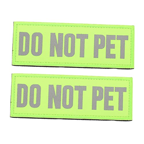 Yardwe 2St Dienst Hunde Klebepflaster für Hunde Westen Zubehör Hundepatches für Geschirr gießen geldschrank beemysafe hundekleider Patches für Rucksäcke Patch Nicht streicheln Nylon Green Yardwe 2St Dienst Hunde Klebepflaster für Hunde Westen Zubehör Hundepatches für Geschirr gießen geldschrank beemysafe hundekleider Patches für Rucksäcke Patch Nicht streicheln Nylon Green von Yardwe