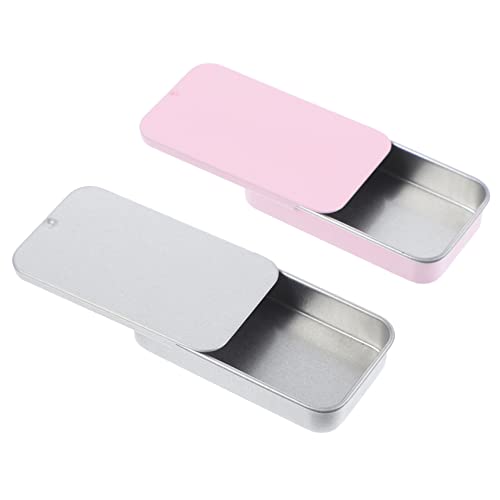 Yardwe 2stücke Metall Vogel Futterbox Für Outdoor Nutzung Vogel Snack Box Mit Deckel Für Vogelausbildung Leicht Und Tragbar Silber Und Kirschblüte von Yardwe